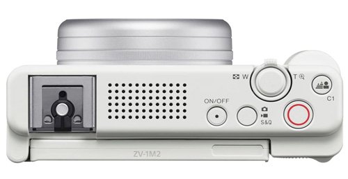 Best vlogging camera ZV-1 top view.