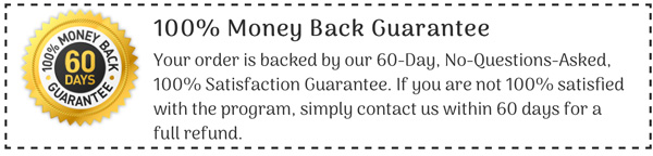 the 7 Day Prayer Miracle has a 60-day money back guarantee