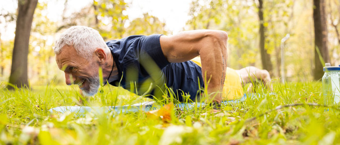 Men need to continue strength training. Men need to continue strength training.