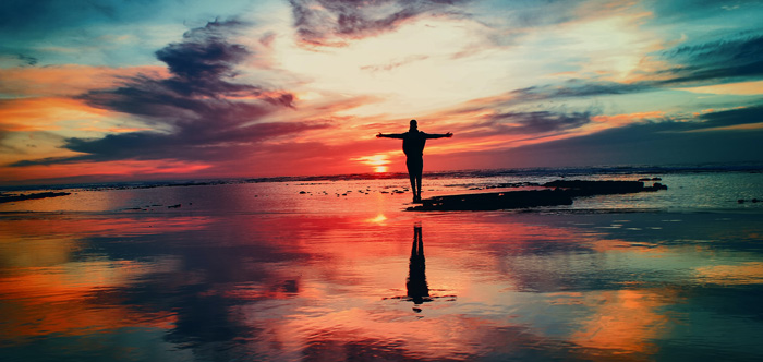 Numerology and manifesting on beach during beautiful sunset. Numerology and manifesting on beach during beautiful sunset.